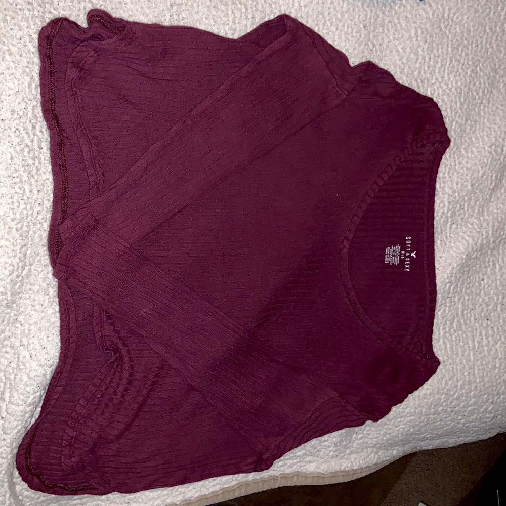 American Eagle Ribbed “Soft&Sexy” top